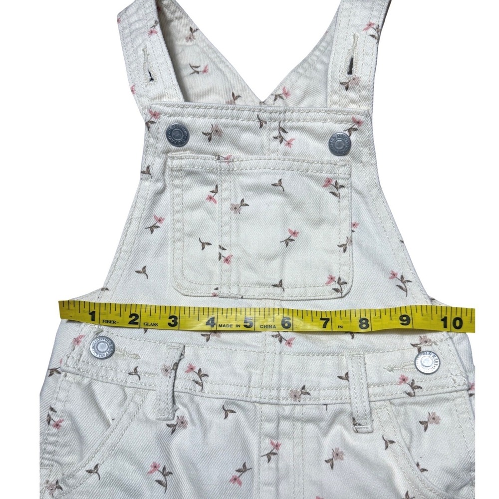 Girls 3T Denim Overall‎ Dress Bundle Kids Floral Old Navy/Little Lass Lot of 3 - Picture 5 of 16